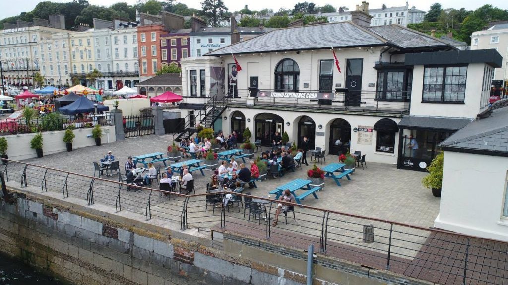 The 5 best pubs in Cobh include the Titanic Bar and Grill