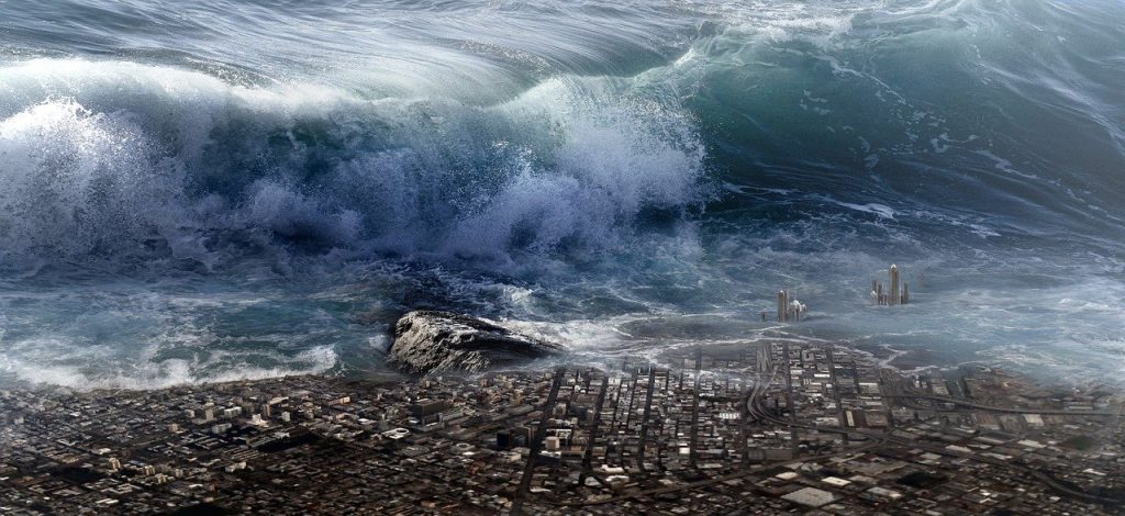 Tsunamis can have devastating consequences