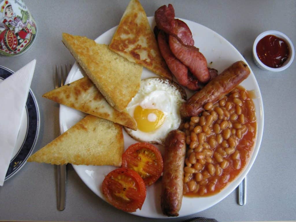 Fried tomatoes is another of our top picks for the ingredients of an Irish Breakfast.