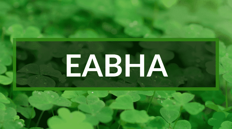 Eabha is a popular Irish girl name.