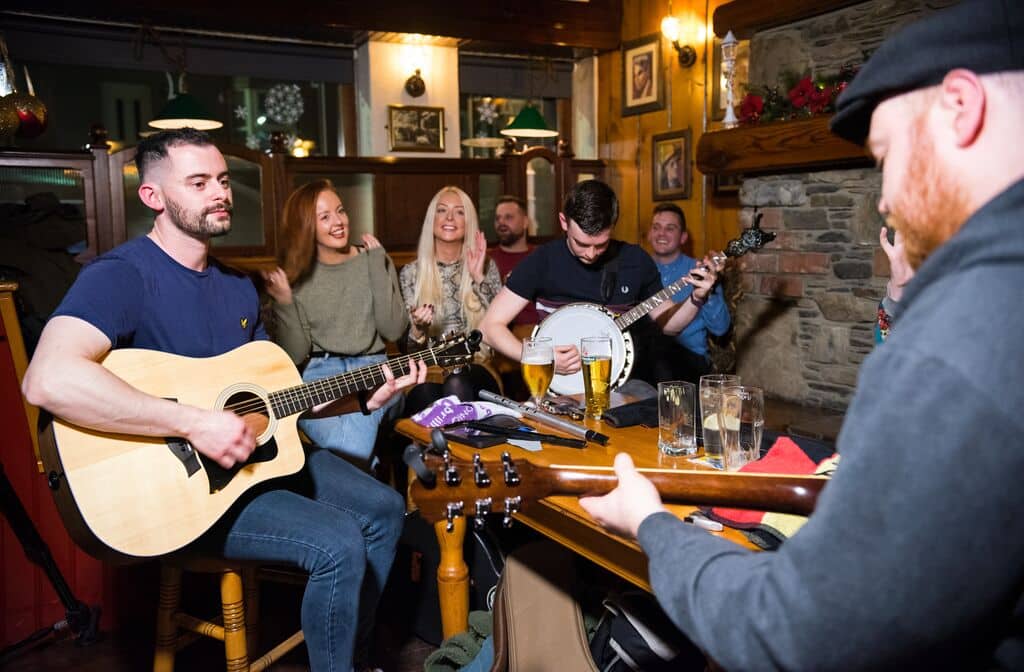 One of the top traditions in Ireland is traditional music.
