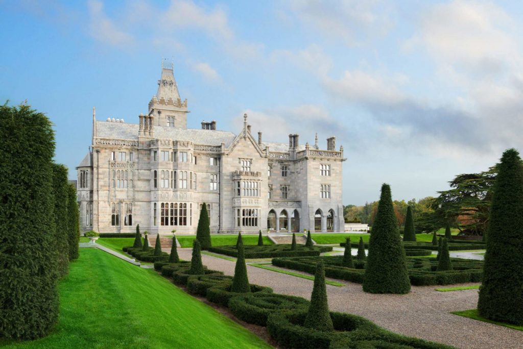 Adare Manor is one of the top 5-star hotels in Ireland, they have a Michelin Star restaurant too.