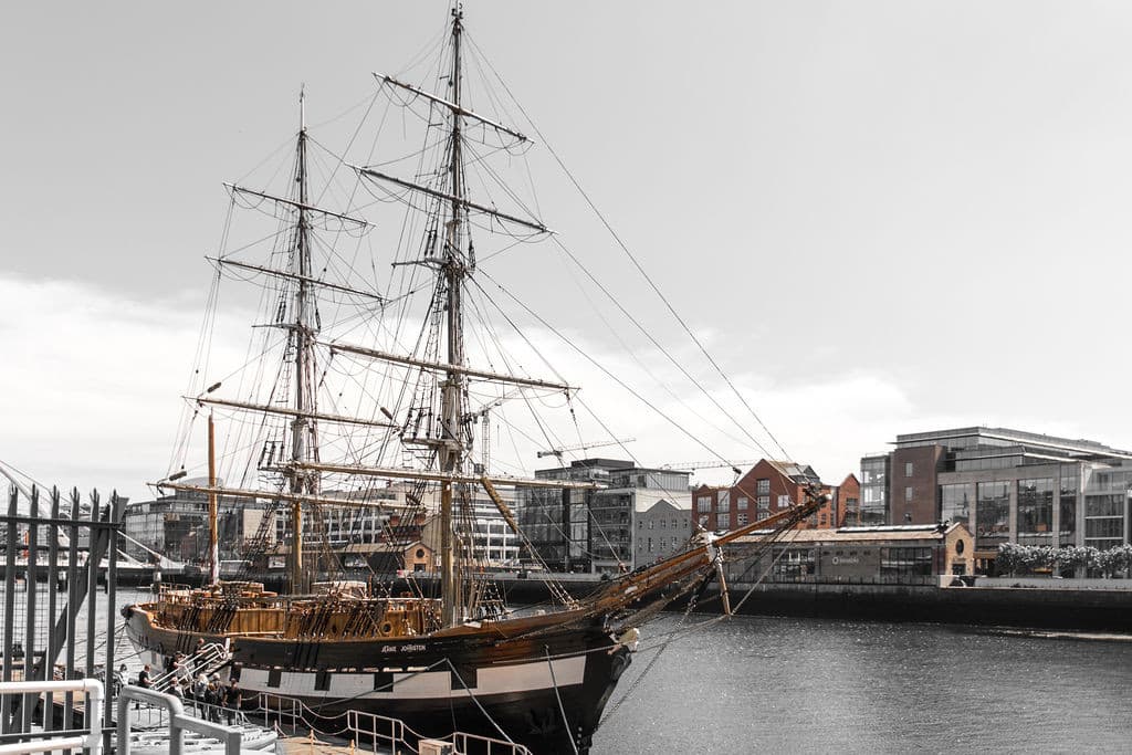 The Jeanie Johnston ship is one our Dublin bucket list of 25 things to see and do in Dublin.