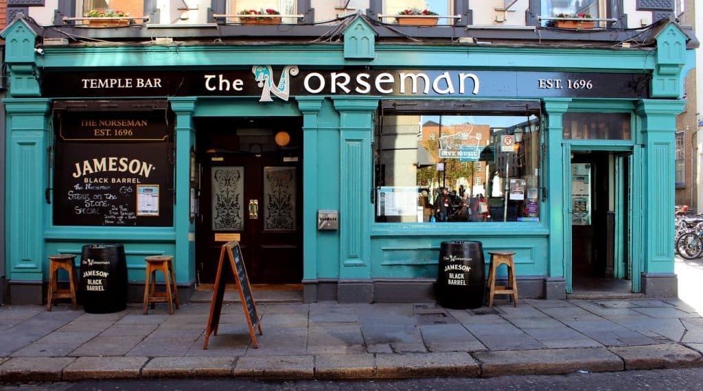 The Norseman is one of the best bars in Temple Bar.