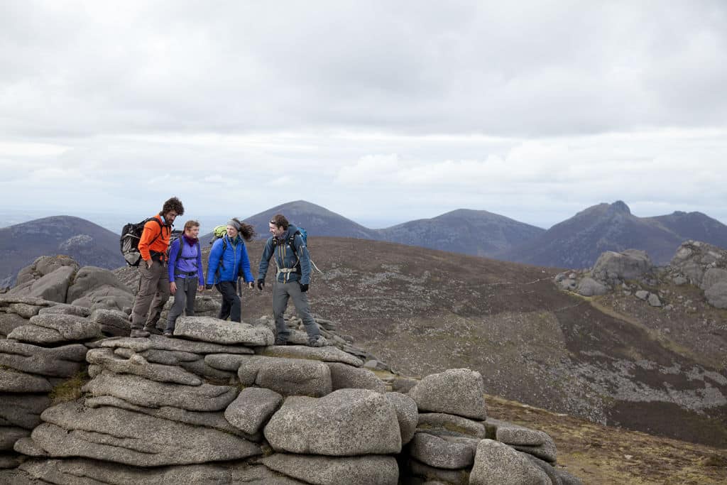 Slieve Binnian is the most beautiful peak in the country.