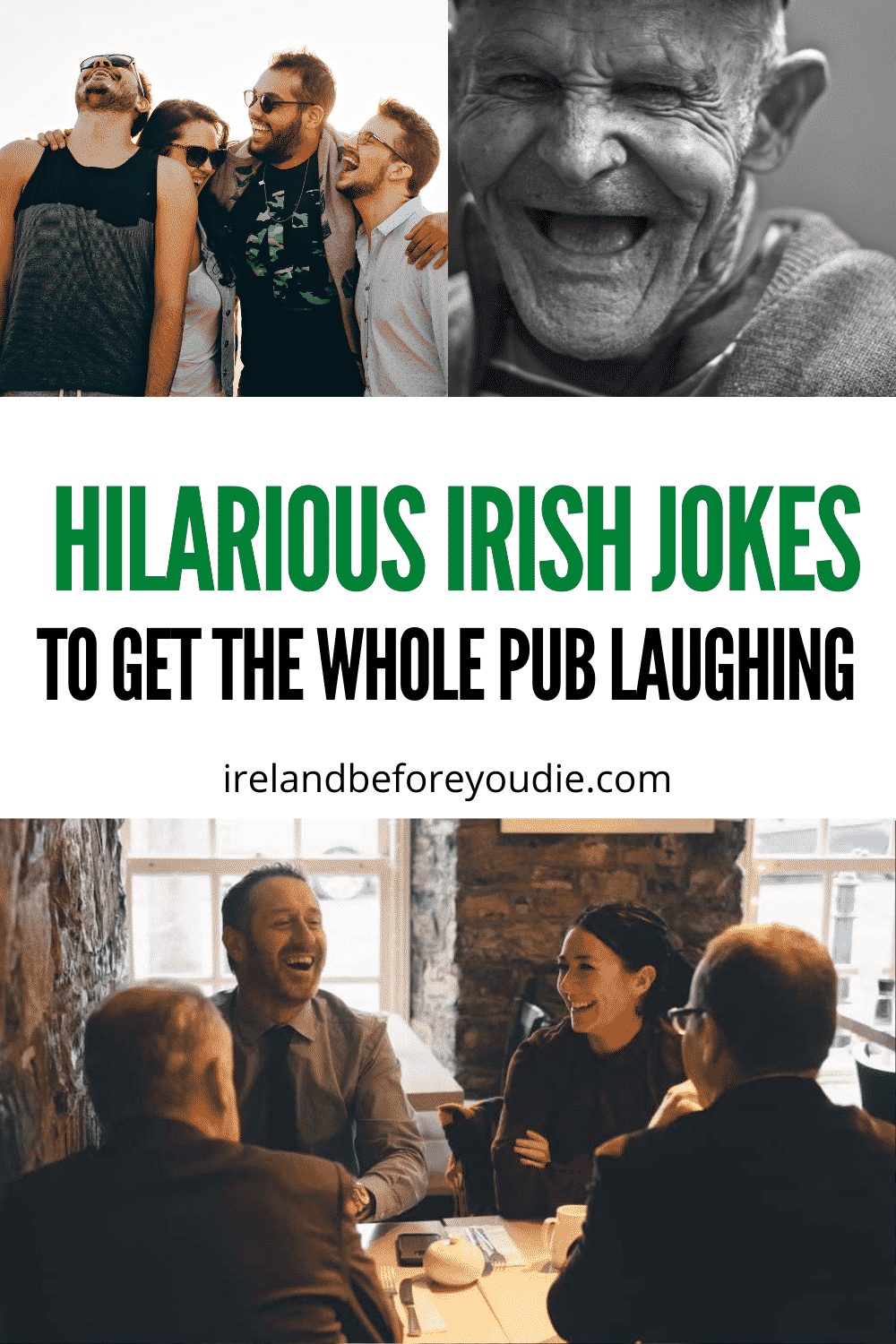 10 HILARIOUS IRISH JOKES to get the whole pub laughing