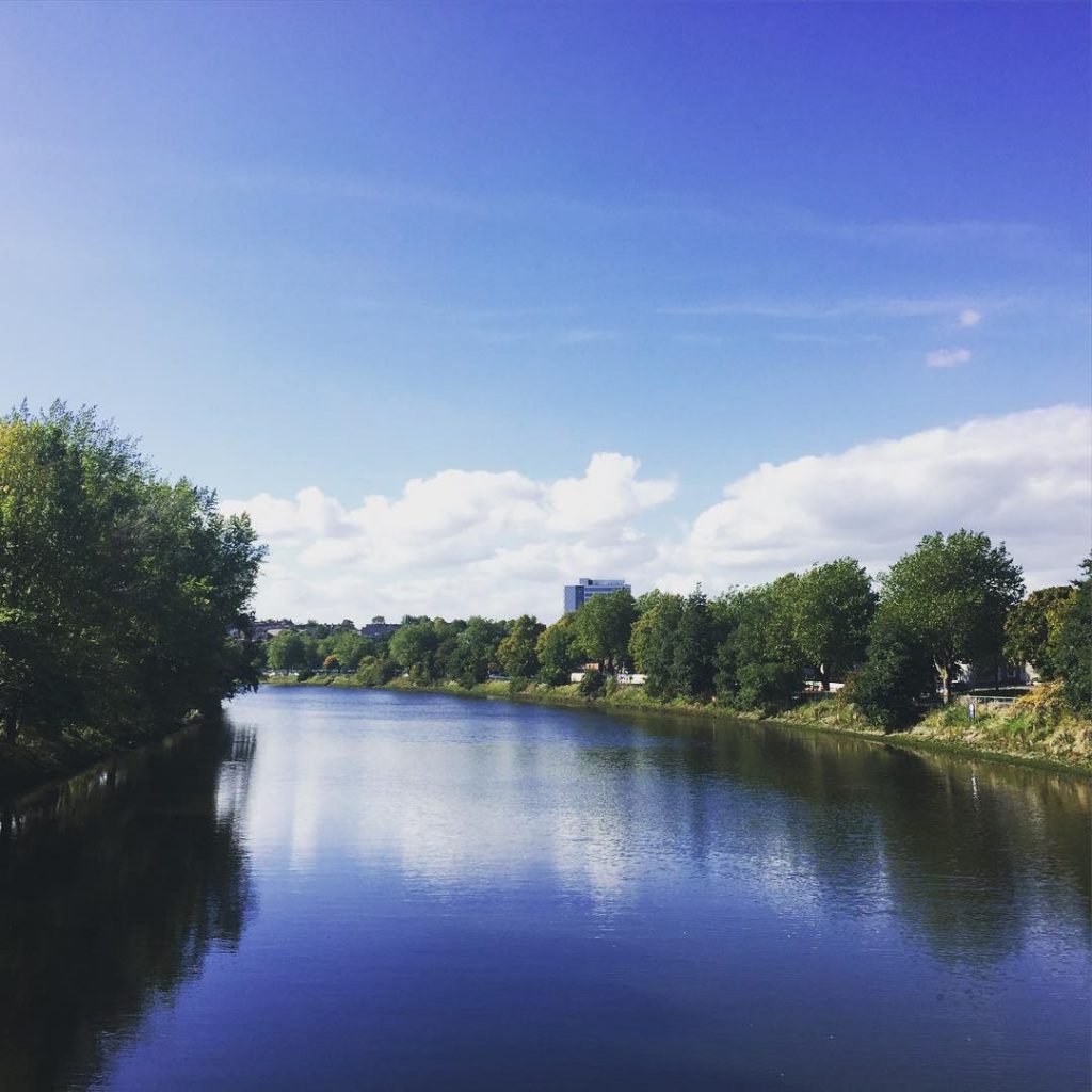Ormeau embankment is another peaceful river walk.