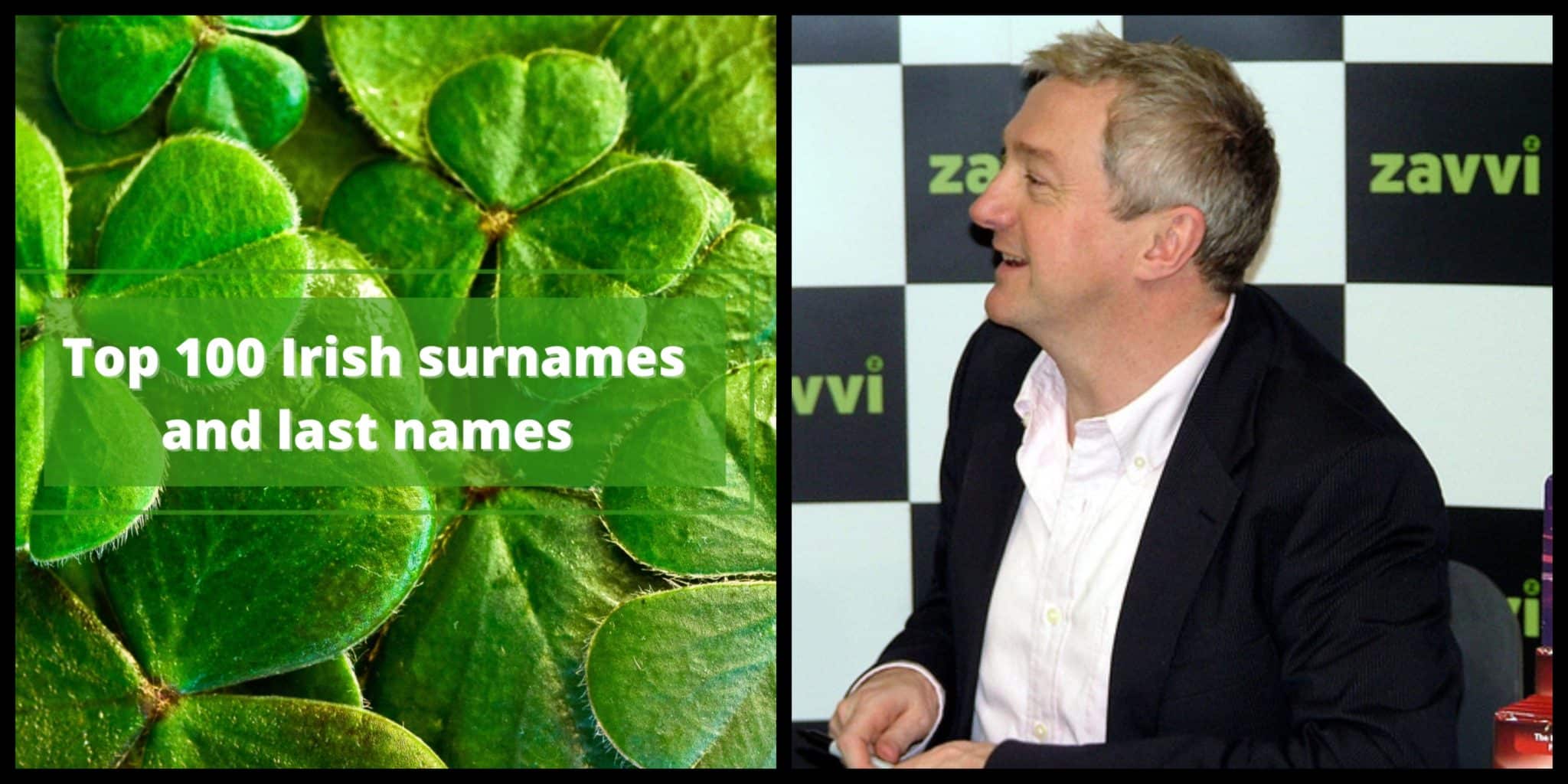 TOP 100 IRISH SURNAMES / LAST NAMES (info & facts)
