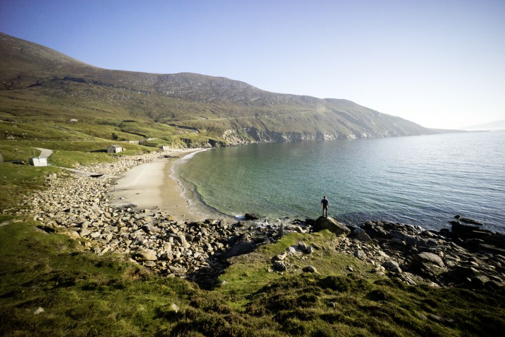 Keem Bay is one of the best beaches in Ireland. 
