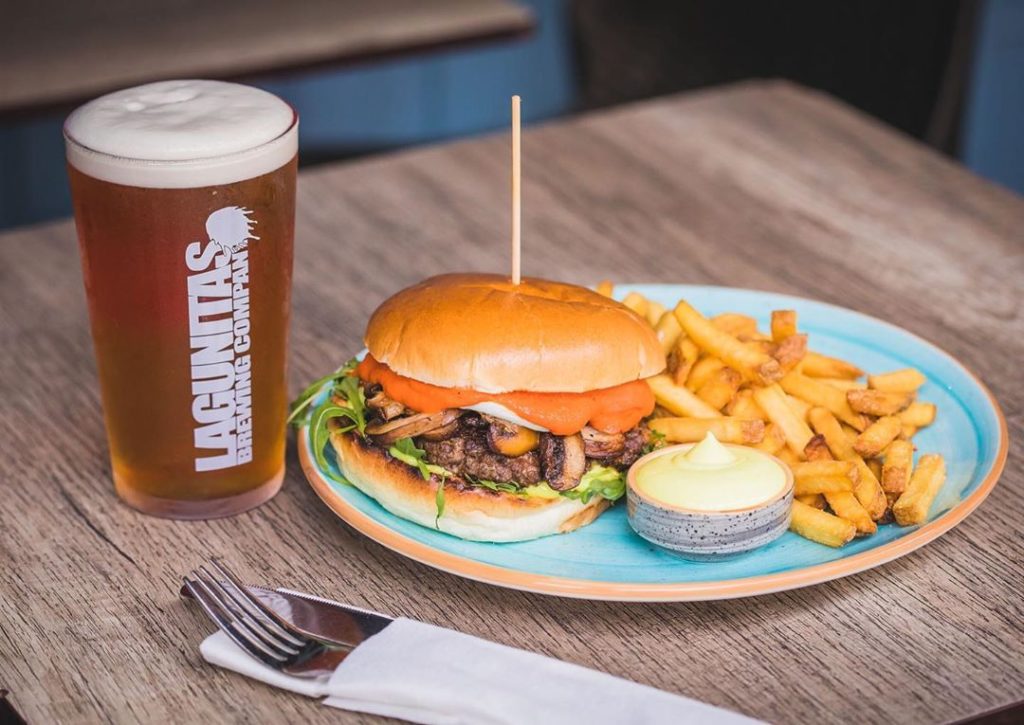 Brick Lane - for breakfast pizza, burger and unlimited booze