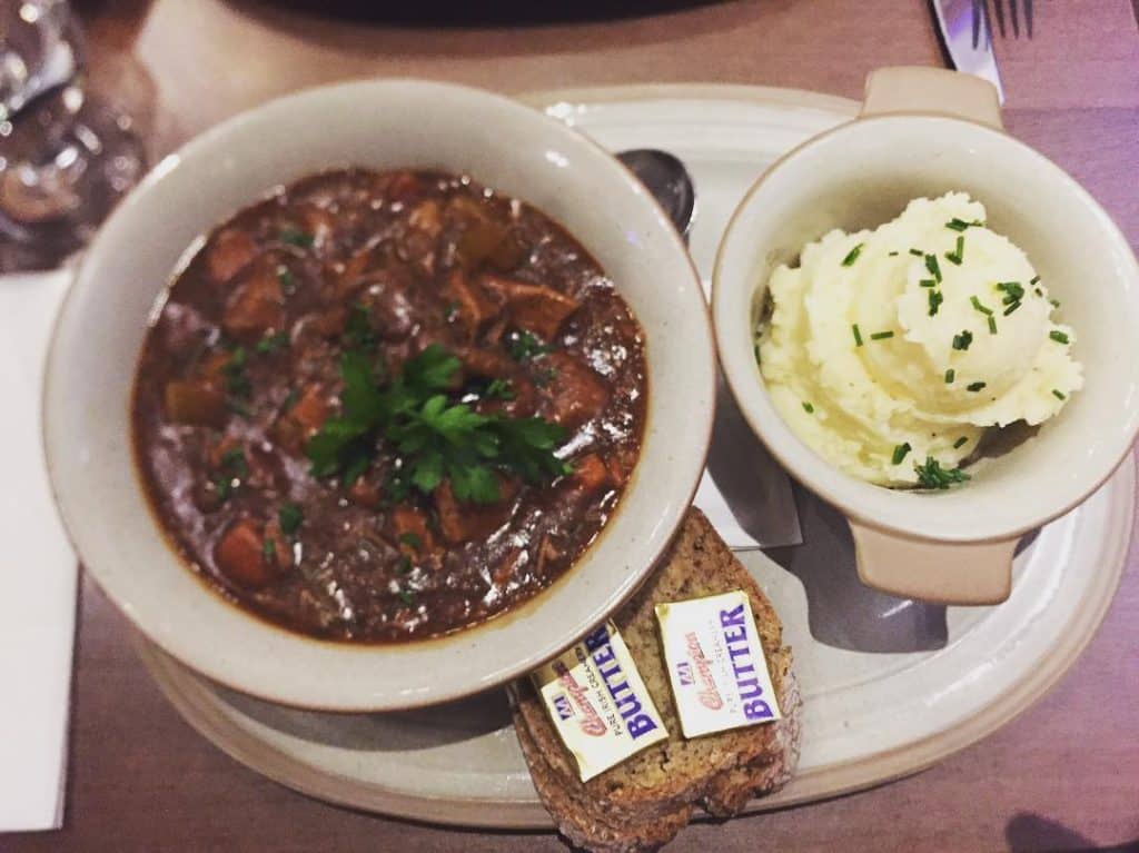 Old Mill Restaurant – Irish stew in Dublin’s famous cultural quarter