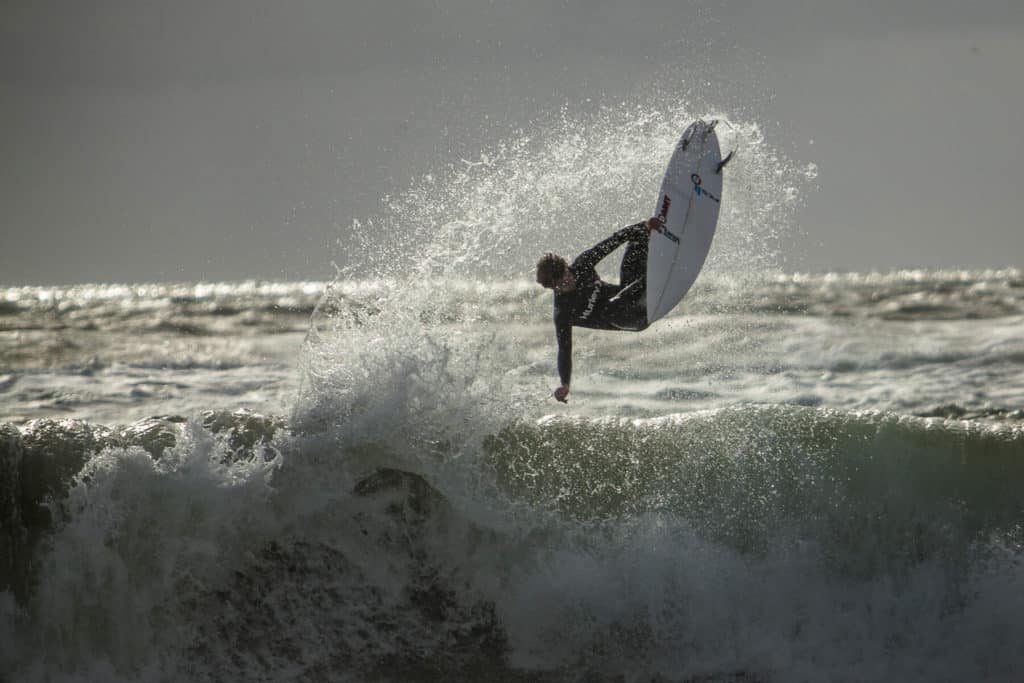 Surfing the Atlantic is another of the top ways to get an adrenaline rush in Ireland.