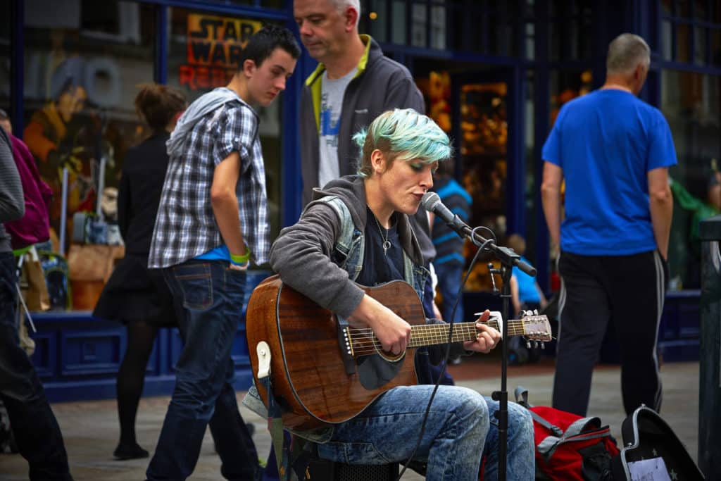 Live music is everywhere in Dublin.