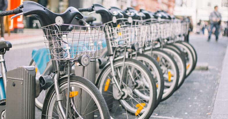 Dublin bikes are first on our list of the best free things to do in Dublin.