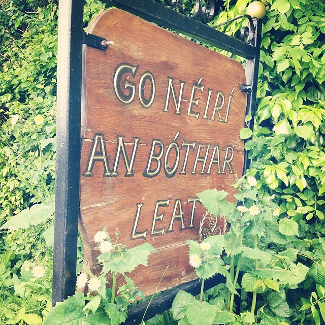 Go n-éirí an bóthar leat, number three on our list of Irish sayings that would make great tattoos.