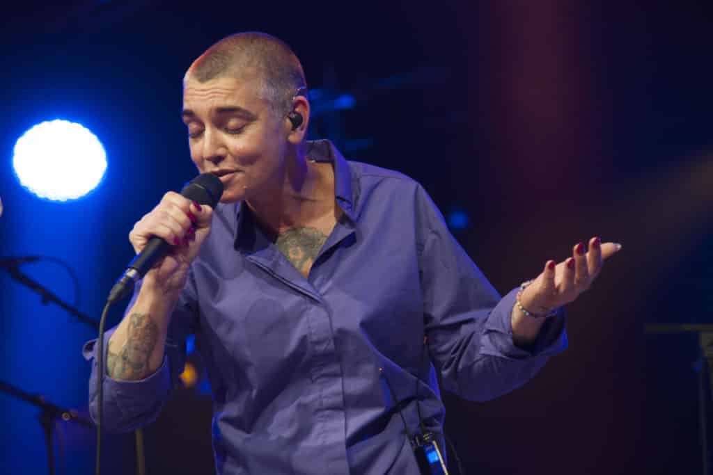 One of the empowering quotes by Irish women was from Sinead O'Connor.
