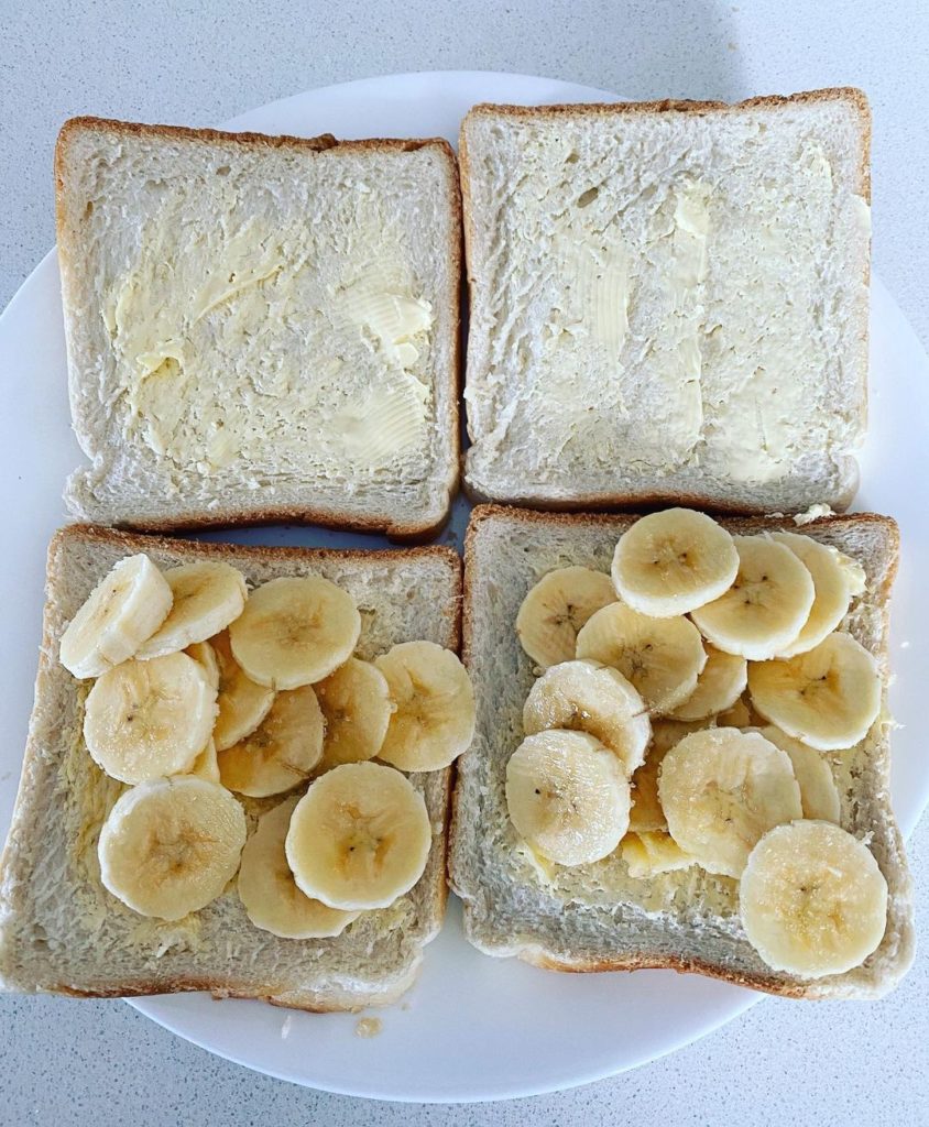 Banana sandwiches are one of the weird Irish snacks on our list.