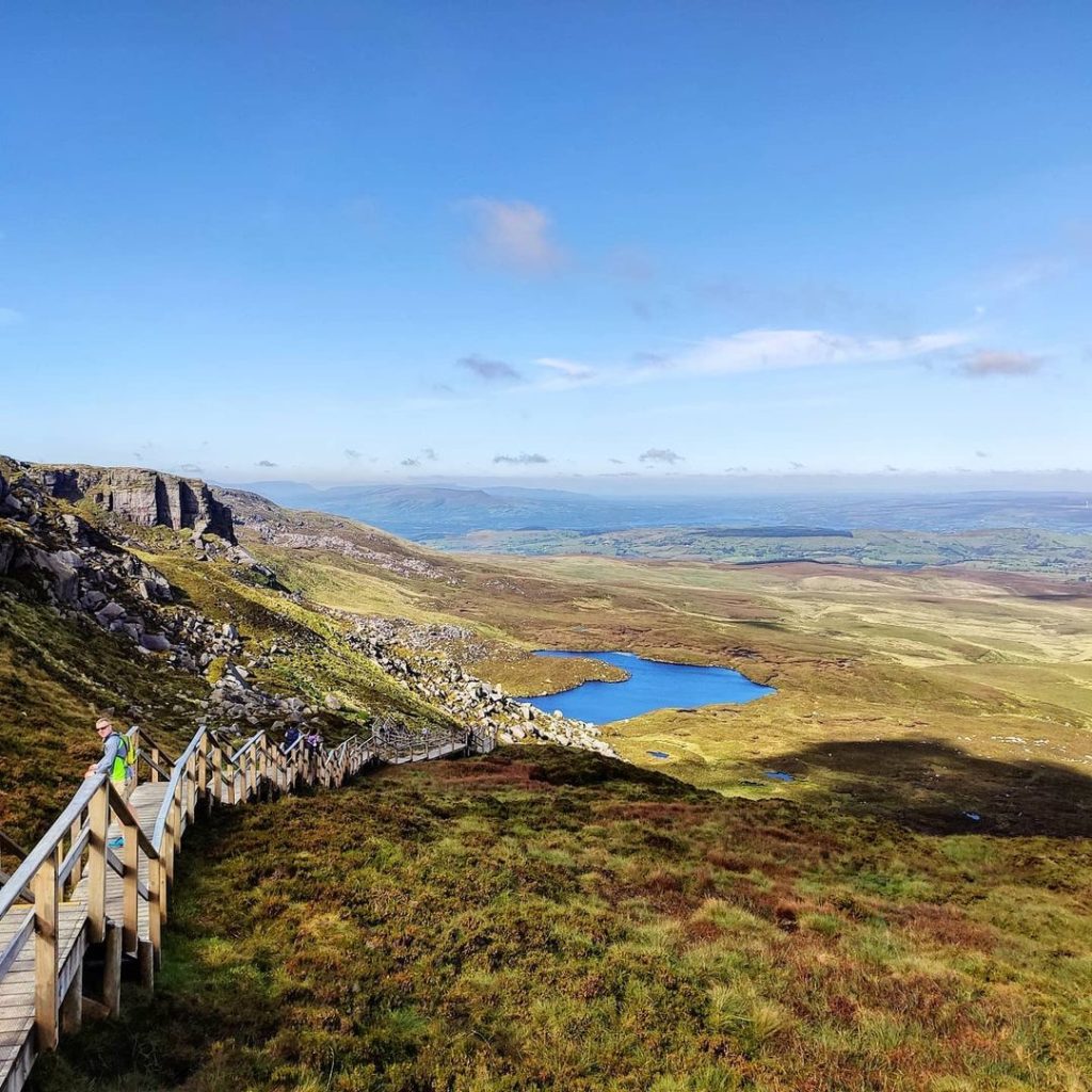 You can't miss the Cuilcagh Boardwalk Trail.