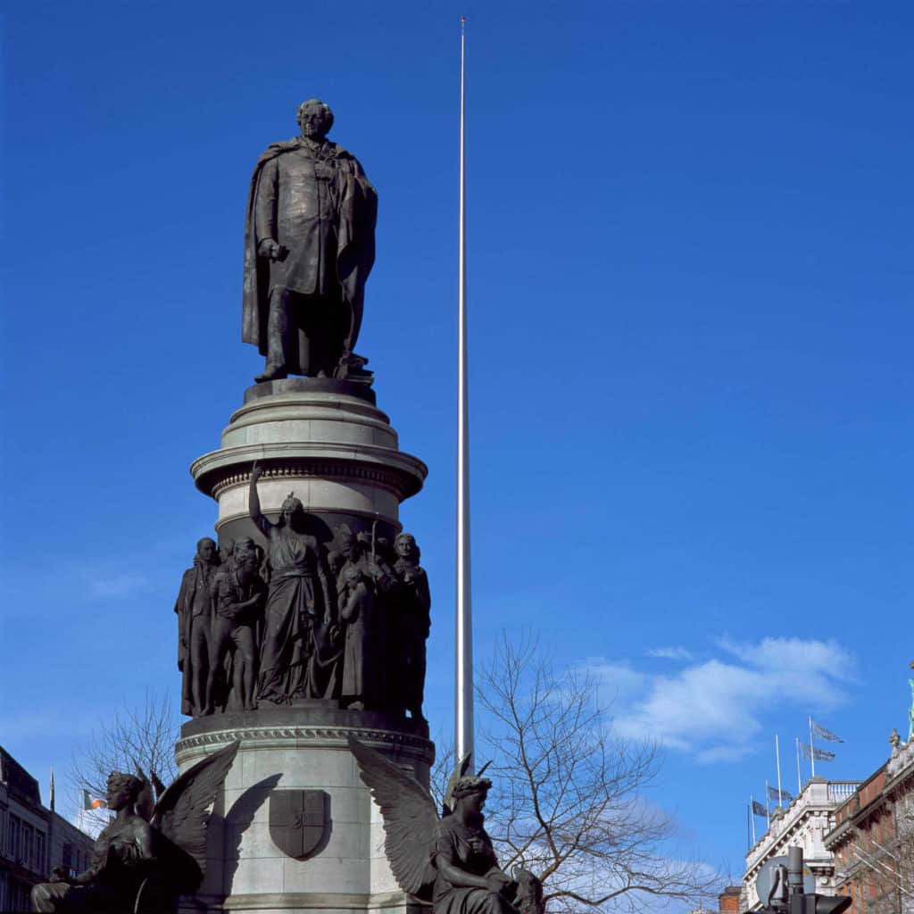 Daniel O'Connell is one of the most famous people buried in Dublin's Glasnevin Cemetery.