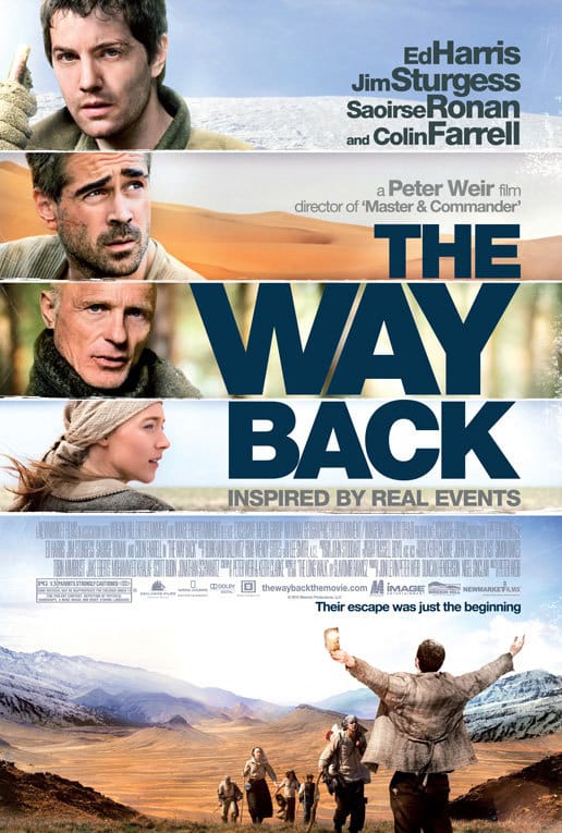 You need to watch The Way Back, starring many Irish actors.