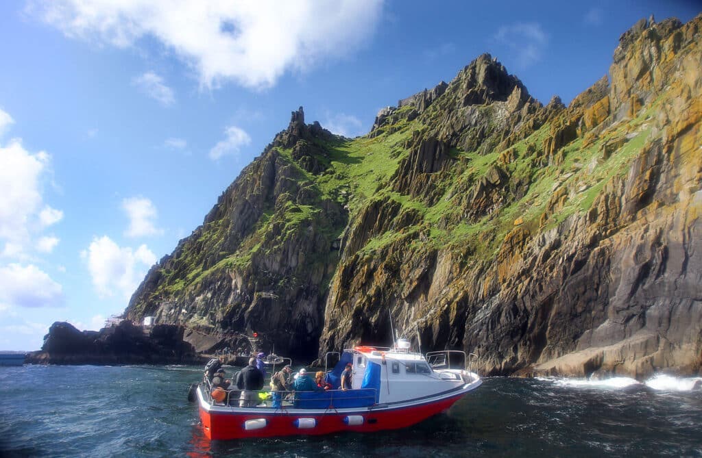 Topping our list of bucket list ideas is Skellig Michael.
