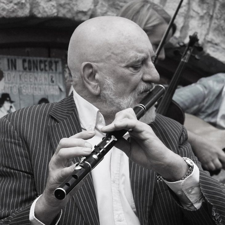 Matt Molloy is one of the most famous Irish flute players.