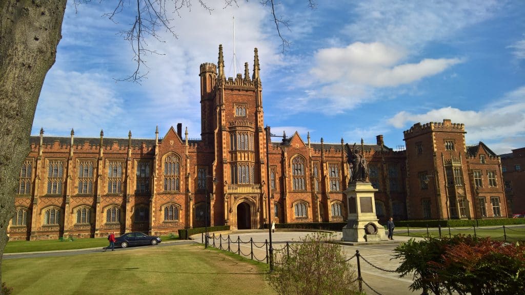 Queen's University Belfast is Northern Ireland's leading college.