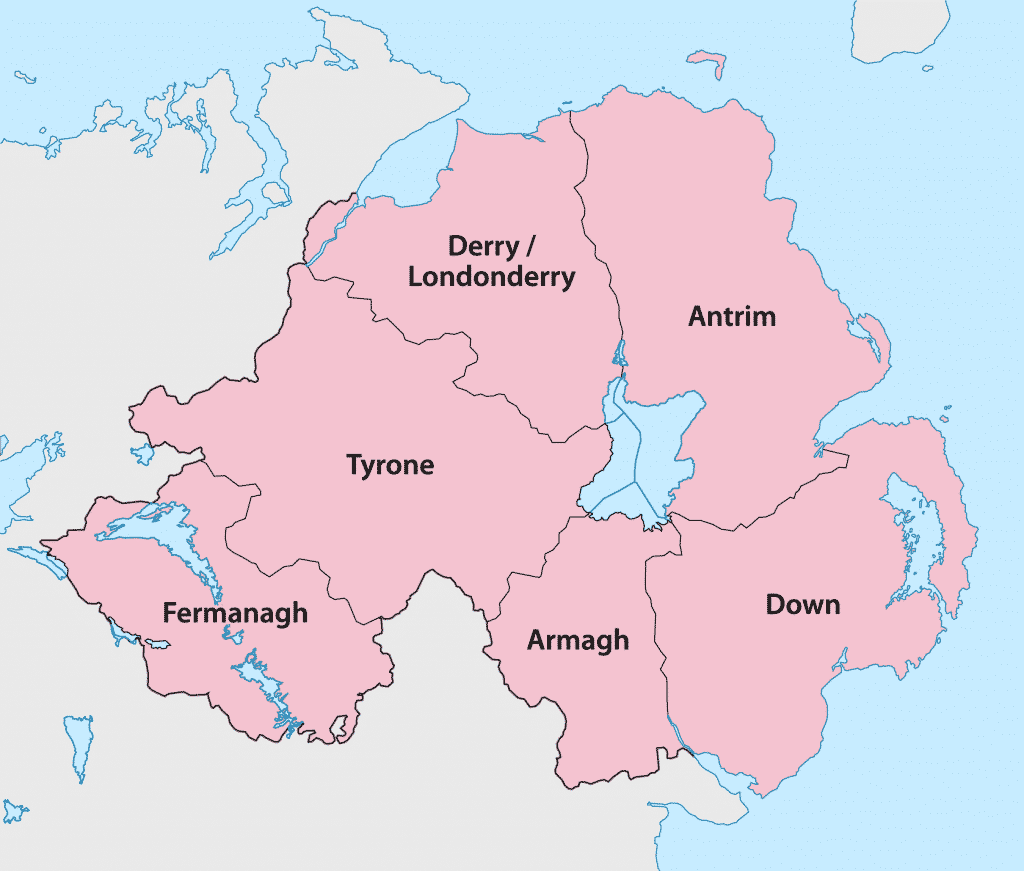 What not to do in Northern Ireland is use the wrong name.