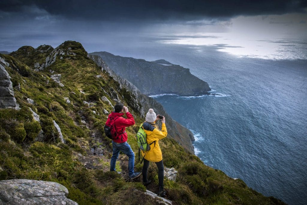 Slieve League is one of the best hikes in Ireland.