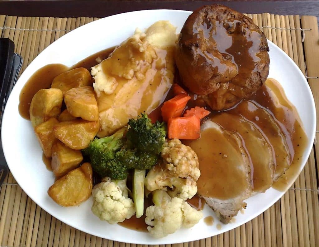 Sunday roasts are a big deal.