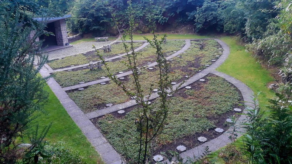 The Glencree German War Cemetery is nearby.