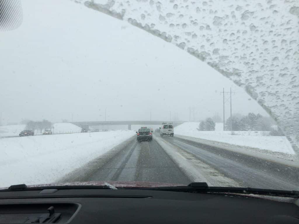 It is best to let your car warm up while you drive.