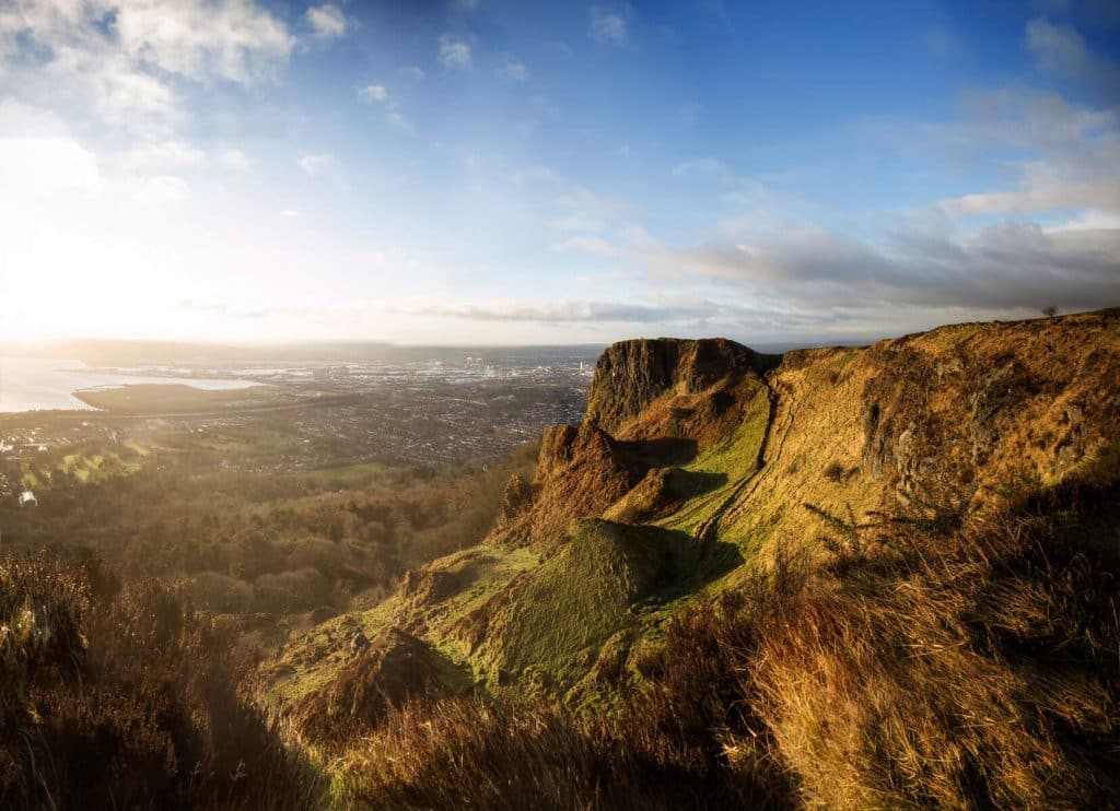 Cave Hill is one of the scenic walks in Northern Ireland.