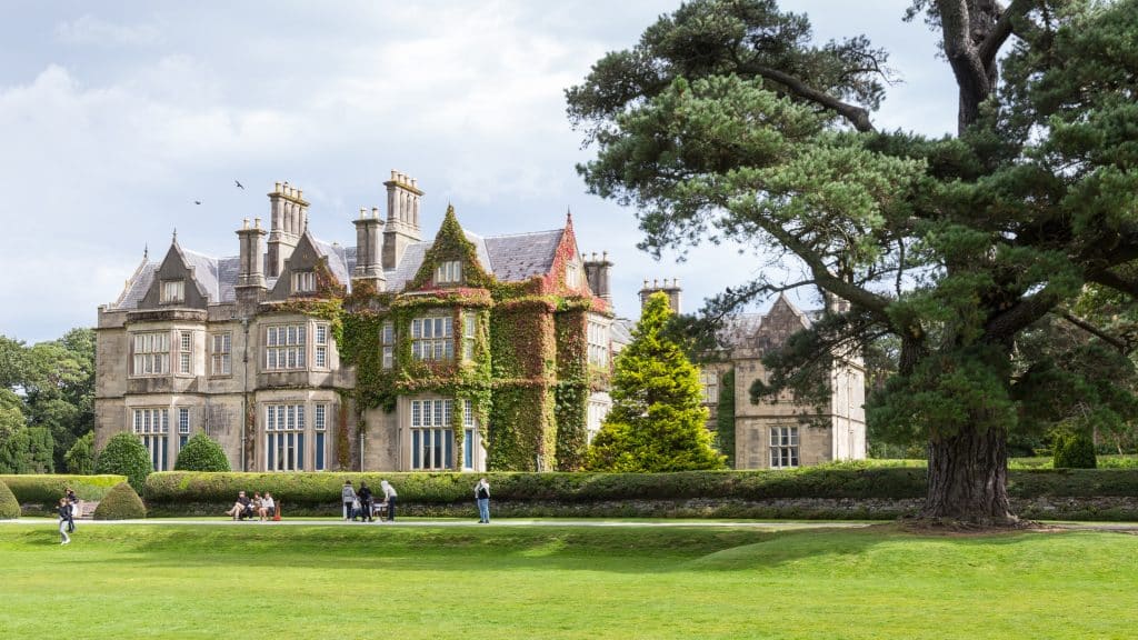 You can't miss Muckross House.