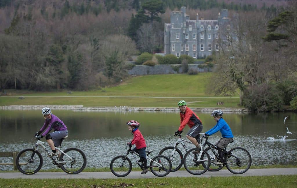 Castlewellan Forest Park is a great spot for mountain biking.