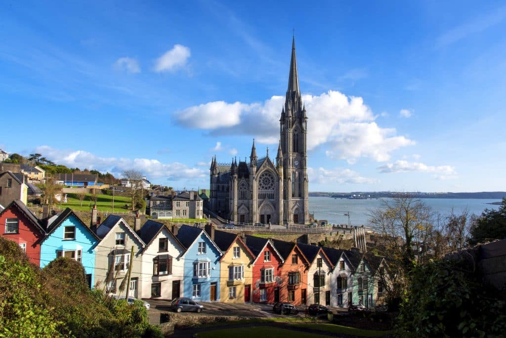 Cobh is a historic port town.