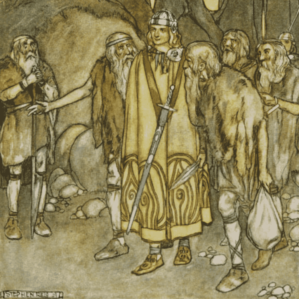 The story of Finn MacCool and the Giant's Causeway.
