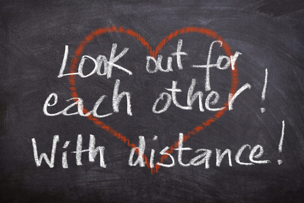 Acts of kindness during Covid-19.
