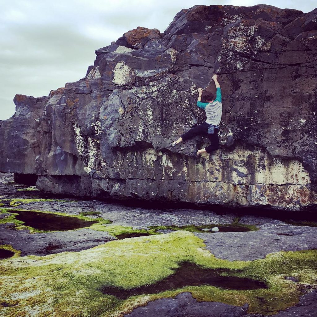 Doolin is one of the best wild climbing sites in Ireland.