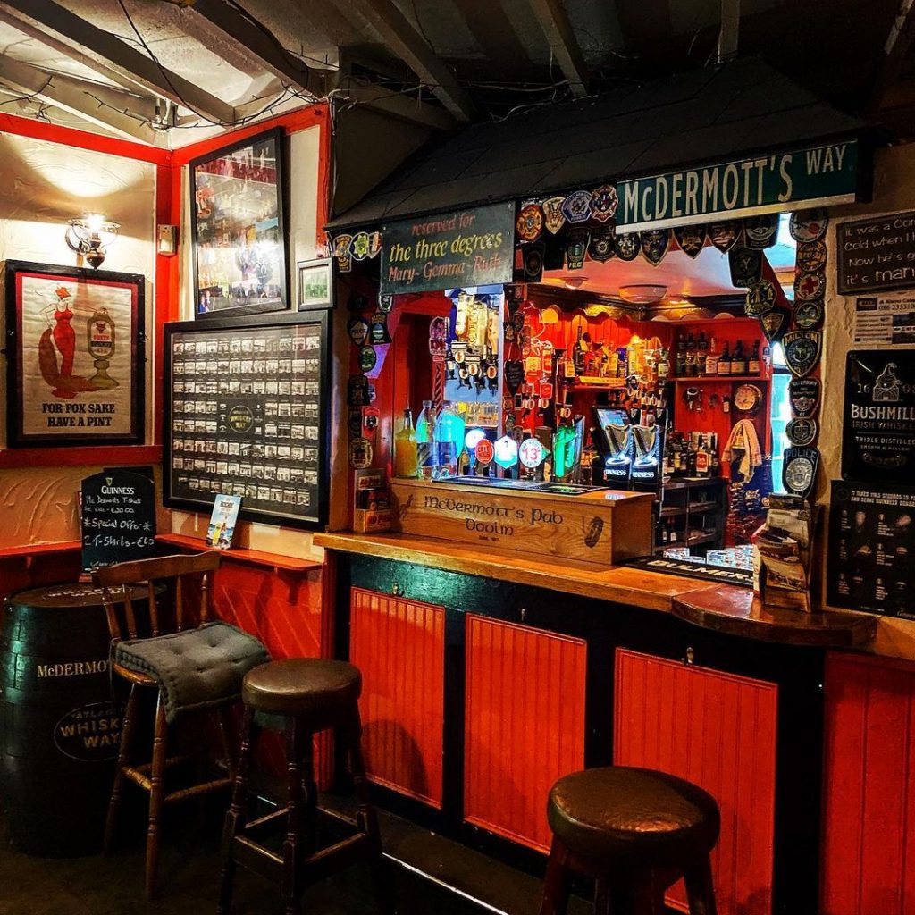 Check out the fantastic pub scene in Doolin.