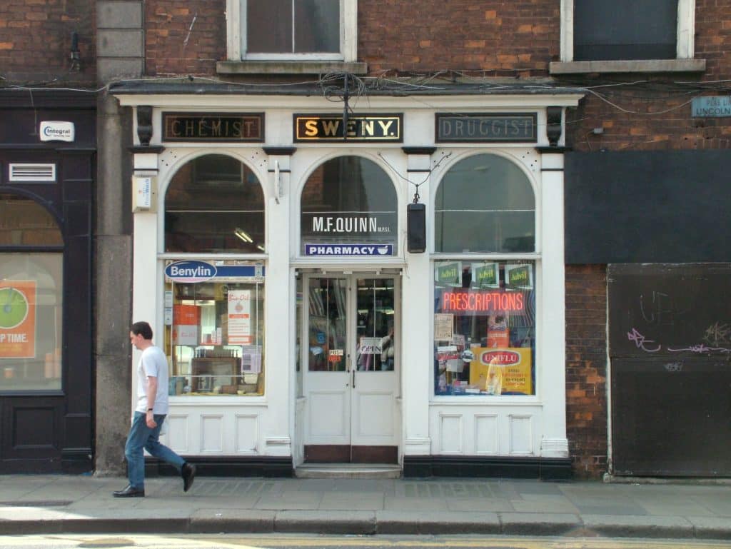 Sweny's Chemist is one of the must-visit Dublin locations from James Joyce’s Ulysses.