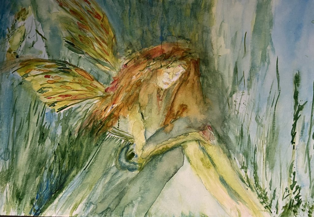 Aine was a fairy goddess of summer.