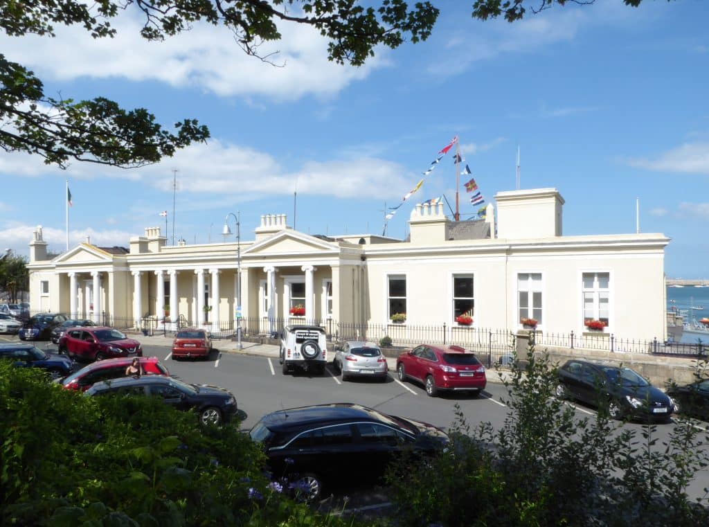 Parking in Dun Laoghaire.