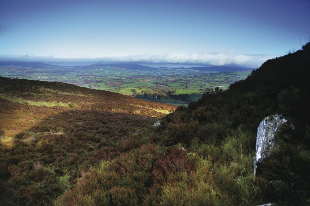 The Sperrins are Northern Ireland's most extensive mountain range.