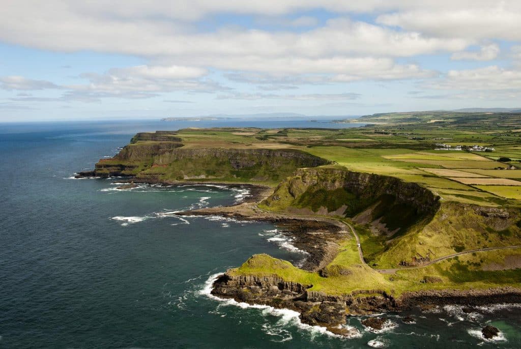 The Causeway Coast is a great location for hotels with a hot tub and insane views in Northern Ireland.