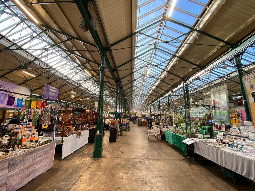 You can't miss St Georges Market if you come to Belfast.