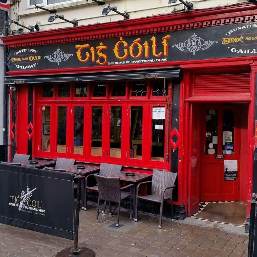 Enjoying a trad session is one of the best things to do in Galway on a rainy day.