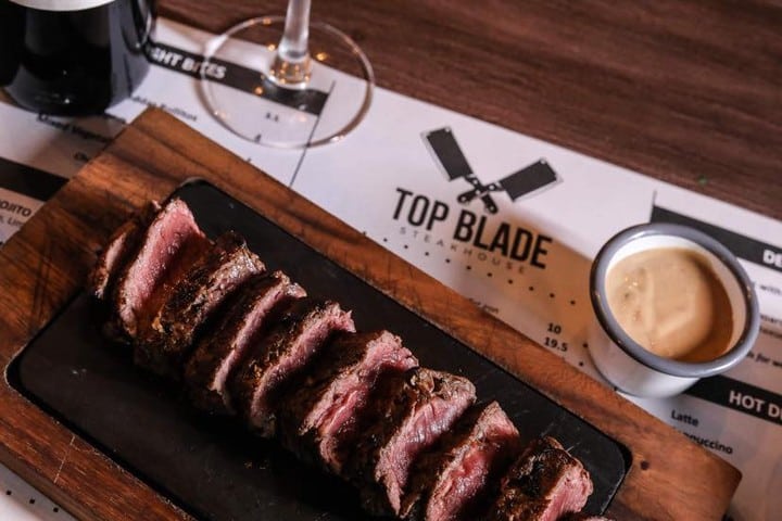 Top Blade serves up incredible steak dishes.