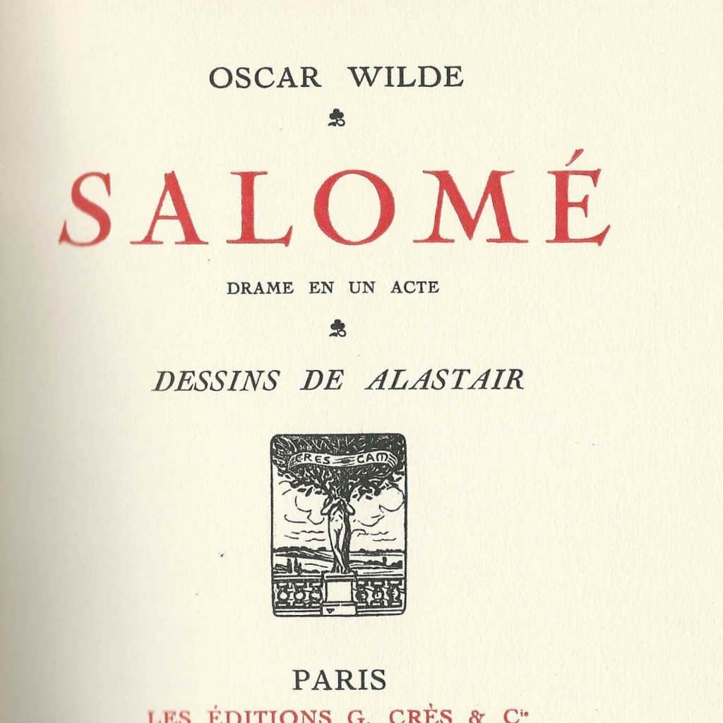 One of Wilde's plays was banned in Britain.