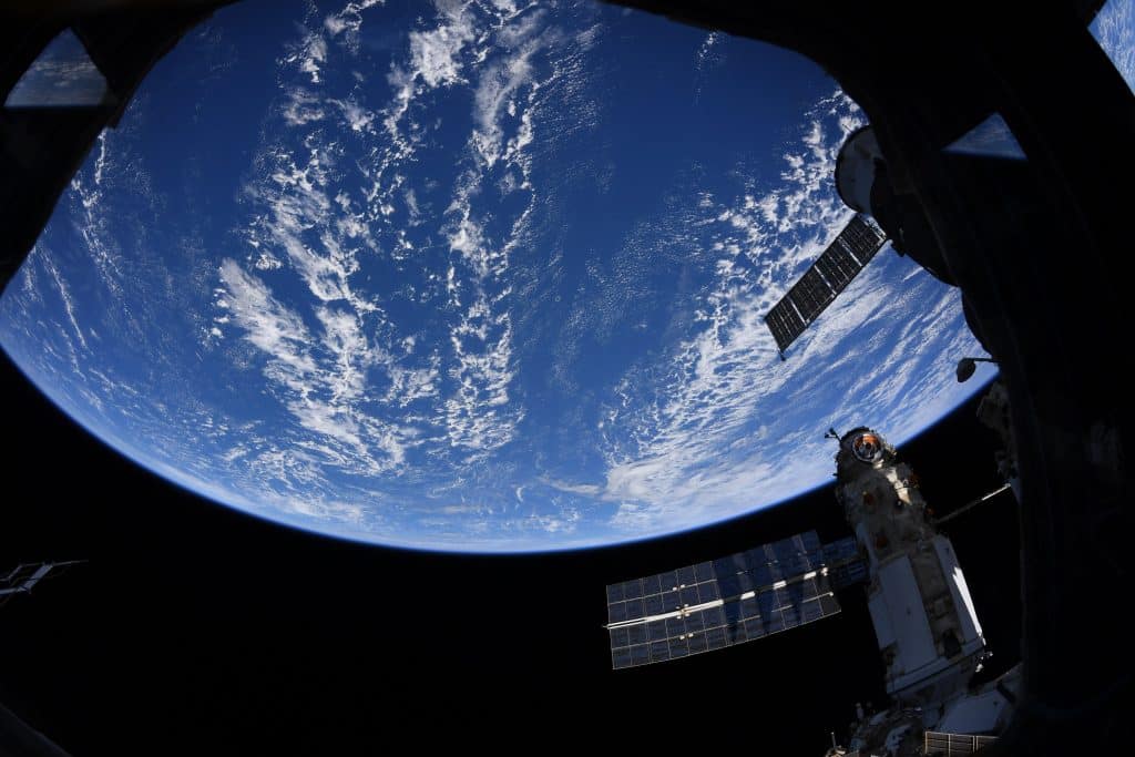 A view from the International Space Station.